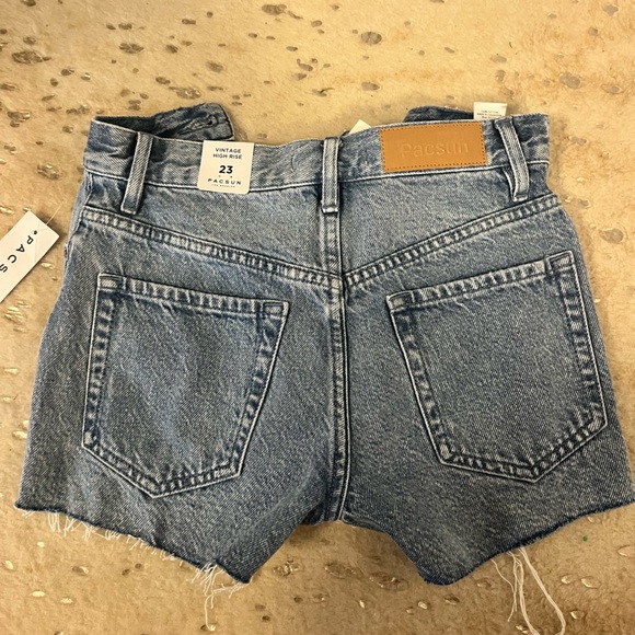 Pacsun Jean Shorts Vintage High Rise - Picture 2 of 3